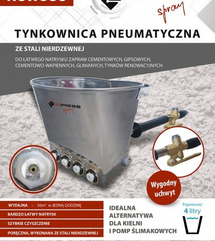 Tynkownica pneumatyczna